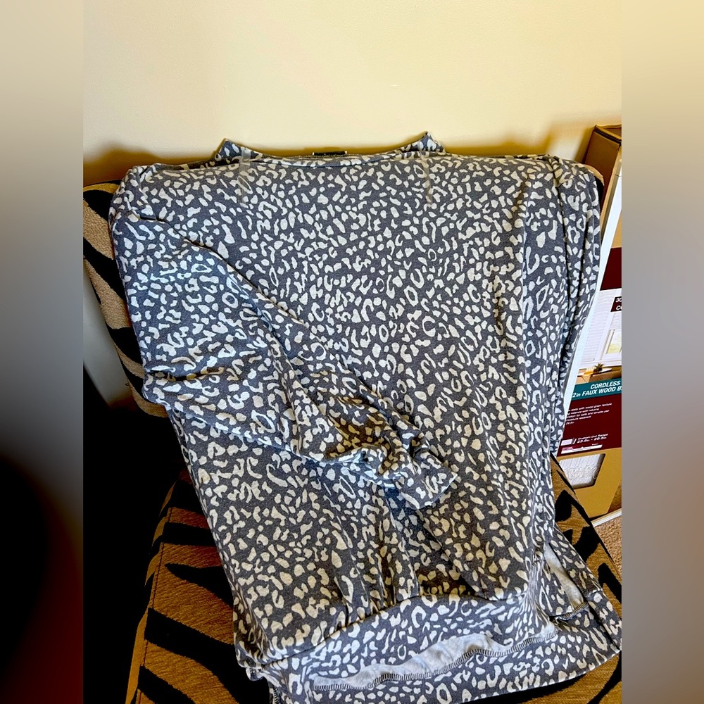 Boutique animal print top